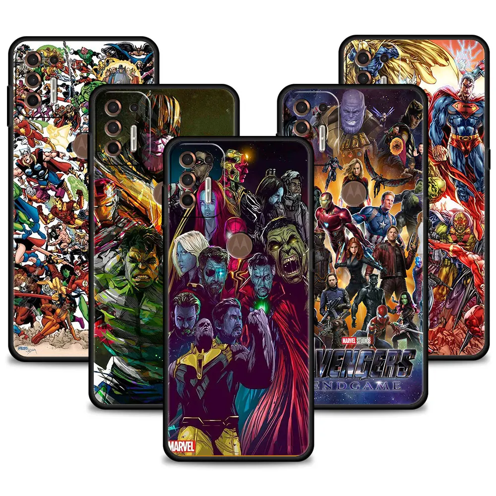 

Celulares Fundas Marvel Avengers Battle For Earth For Motorola G31 G71 G22 One Fusion G30 G60S G60 G200 5G G9 Play G8 Power