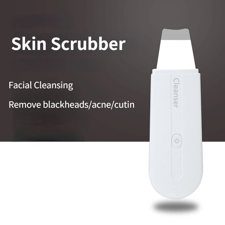 Ultrasonic Skin Scrubber Vibration Blackhead Remover Skin Cleaner Blackhead Remover Facial Essence Introducer