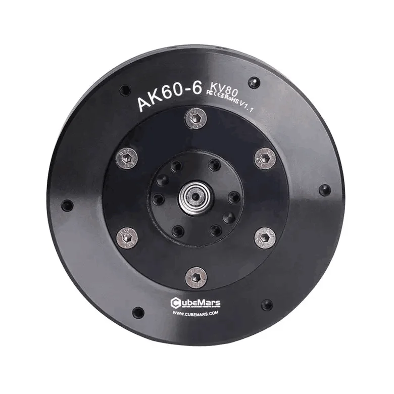 T-motor CubeMars AK60-6 V1.1 KV80 KV140 24 В Бесщеточный двигатель для робота Dynamics Роботизированный