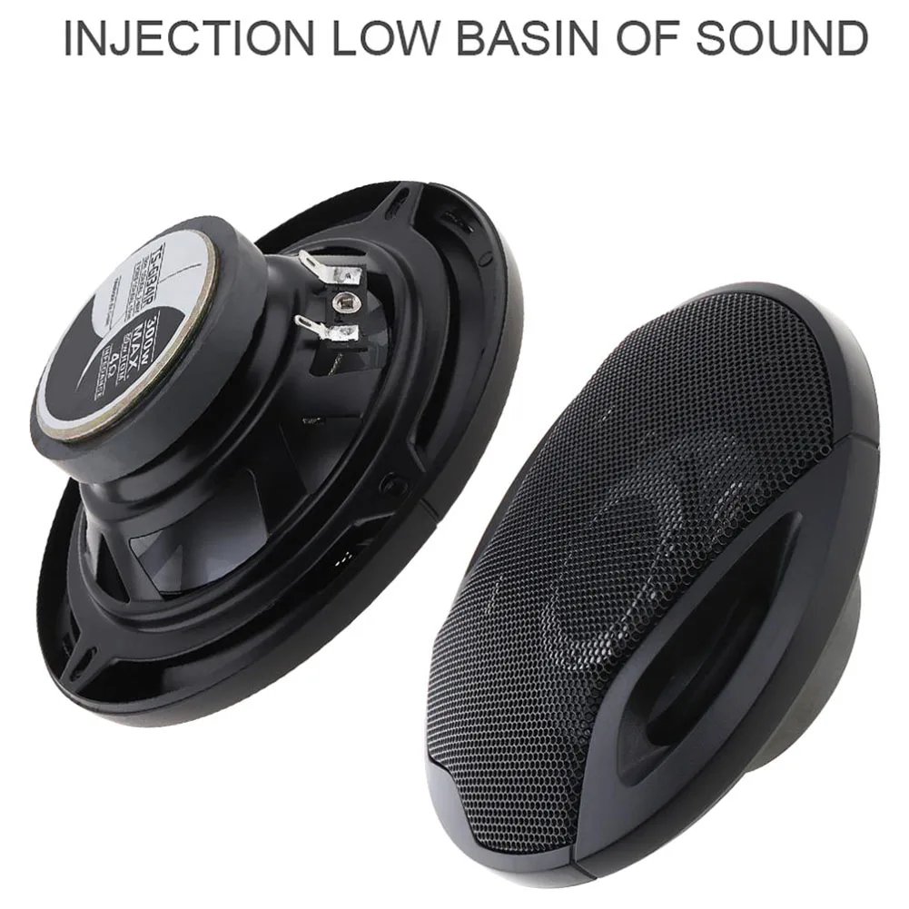 300 Вт 2 шт. 5-дюймовый автомобильный Hi-Fi коаксиальный динамик двери автомобиля авто