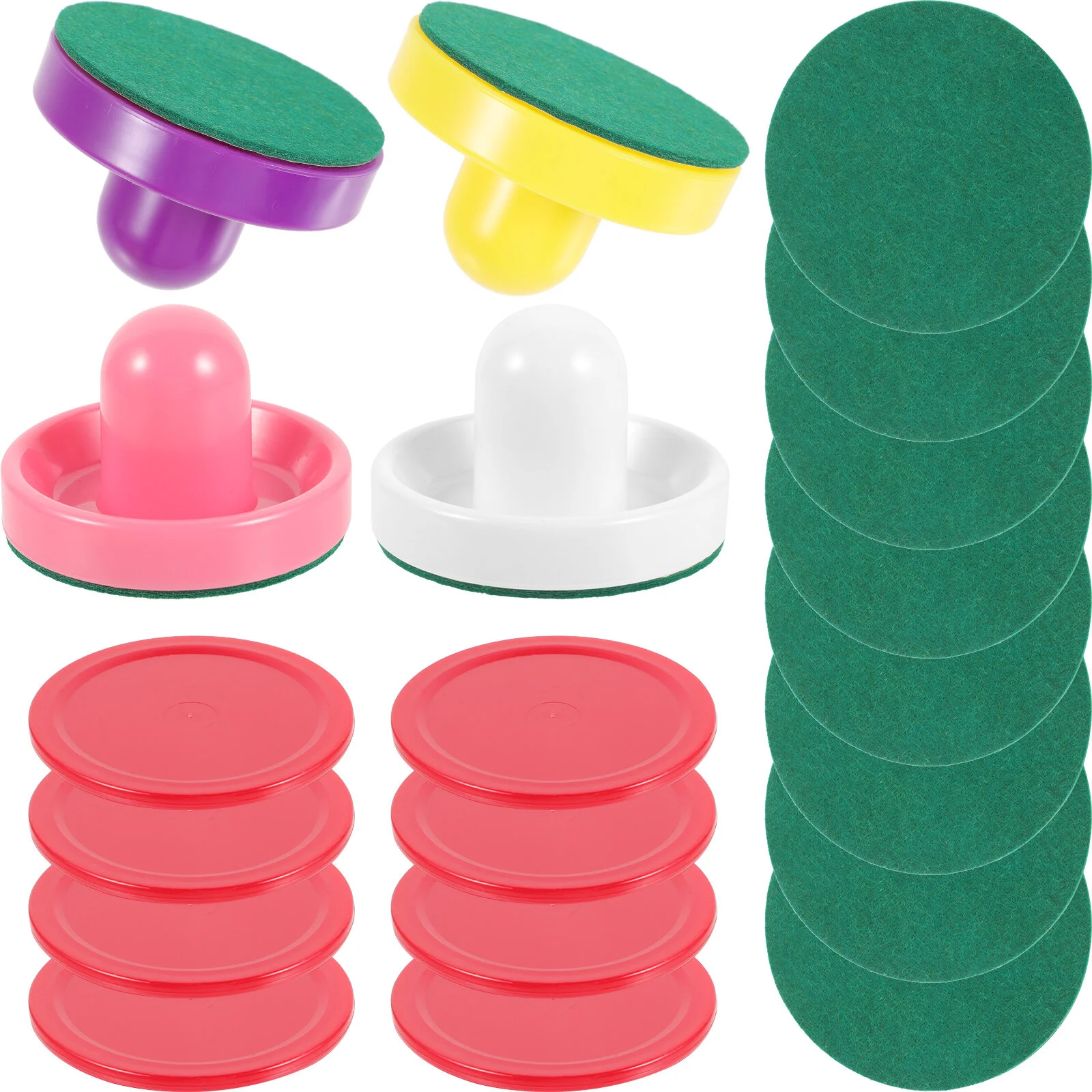 

Push Hands Party Favors Air Fittings Putter Tabletop Ice Hockey Pucks Paddles Parts Flannel Game