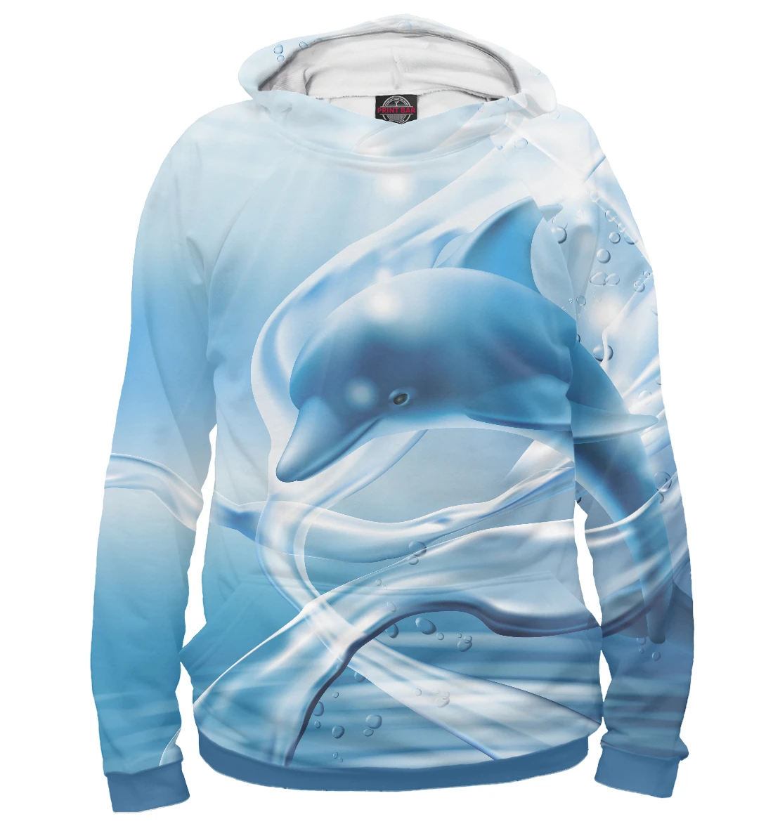 Худи толстовка Dolphin Подводный мир |