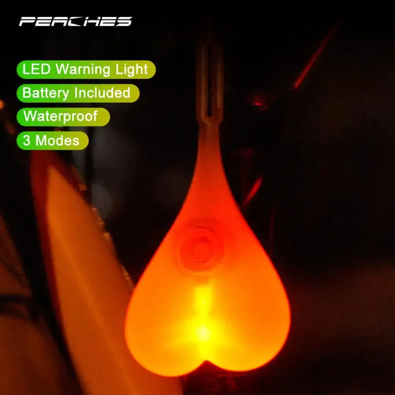 

3pcs Bike light Silicone Taillight 3modes Flashlight MTB road bike lamp luces para bicicleta Cycling Bicycle Accessories