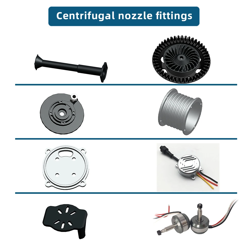 Микроцентробежная насадка нового типа 4810 12S-18S 48 В бесщеточный двигатель