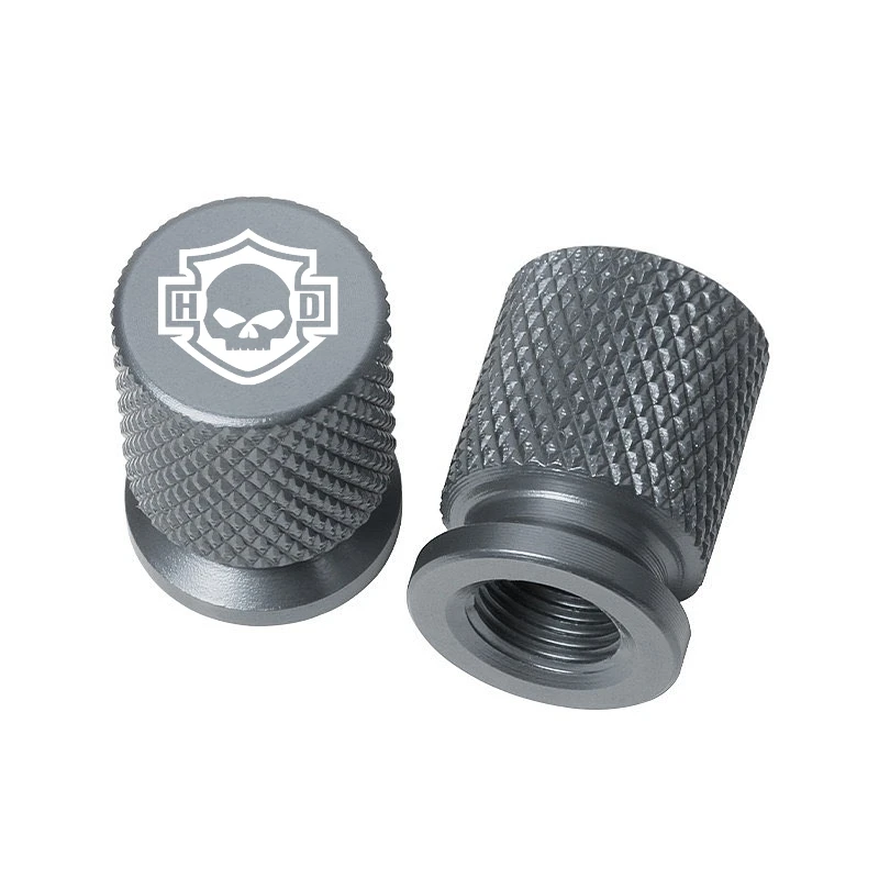 

Аксессуары для мотоциклов Harley: колпачки для вентилей колес из алюминия с ЧПУ, 8 цветов, H4, для Harley Davidson.