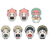 anime spy x family cosplay prop accessories anya forger yor forger twilight rotatable mobile phone bracket ring buckle