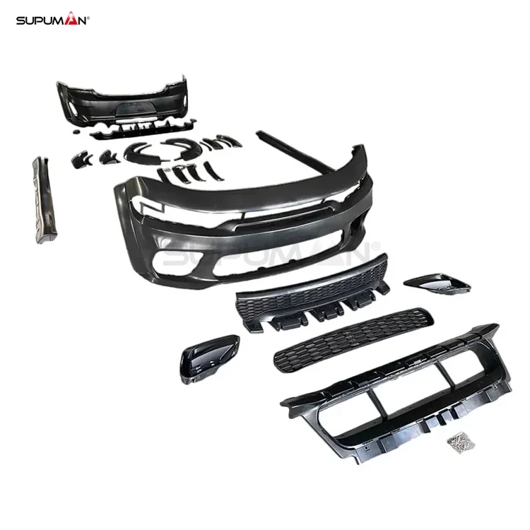 B SPM бампер диффузор спойлер боковая юбка для Dodge Charger Body Kit SRT Hellcat комплект всего