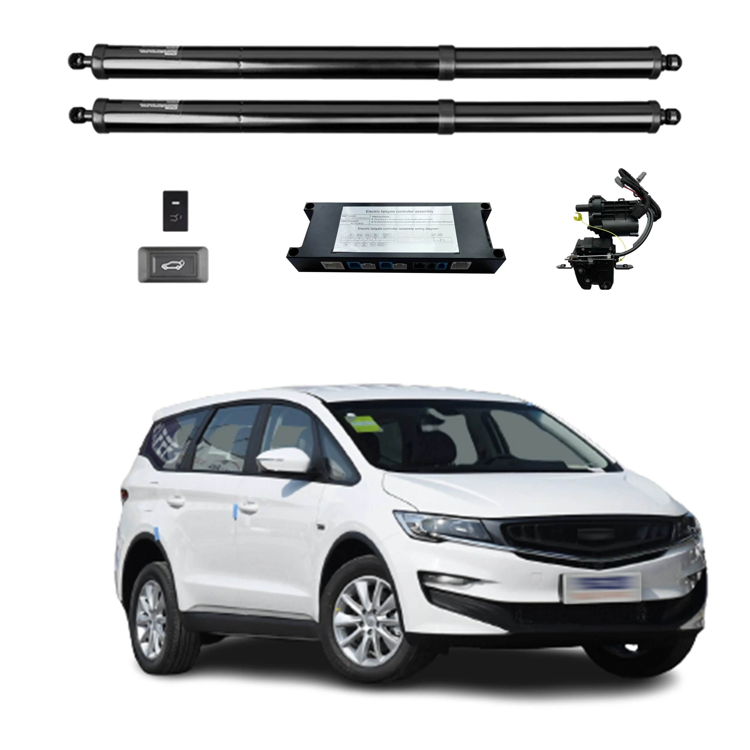 

For Geely Jiaji 2019-2022/Maple 80V Electric Tailgate Power Liftgate Auto Trunk Back Door Opener With Remote Control Funciton