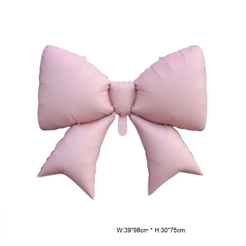 

Матовый бант из фольги для праздника