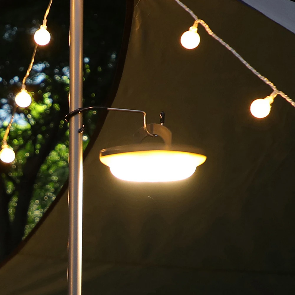 

10M Outdoor String Lights 1800mAh Atmosphere Light Decor ABS USB Rechargeable 5 Modes IPX4 Waterproof for Patio Weddings Parties
