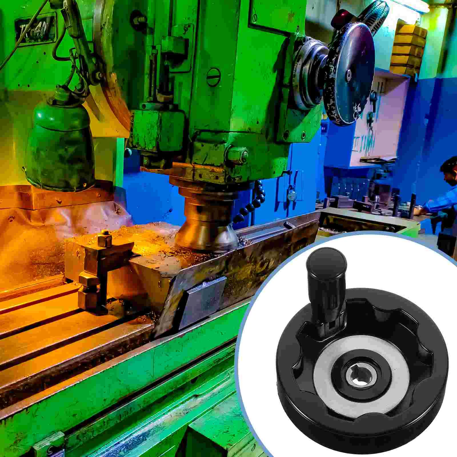 

Hand Crank Wheel Machine Milling Folded Table Bakelite Wheels Metal Lathe Folding Revolving Handle