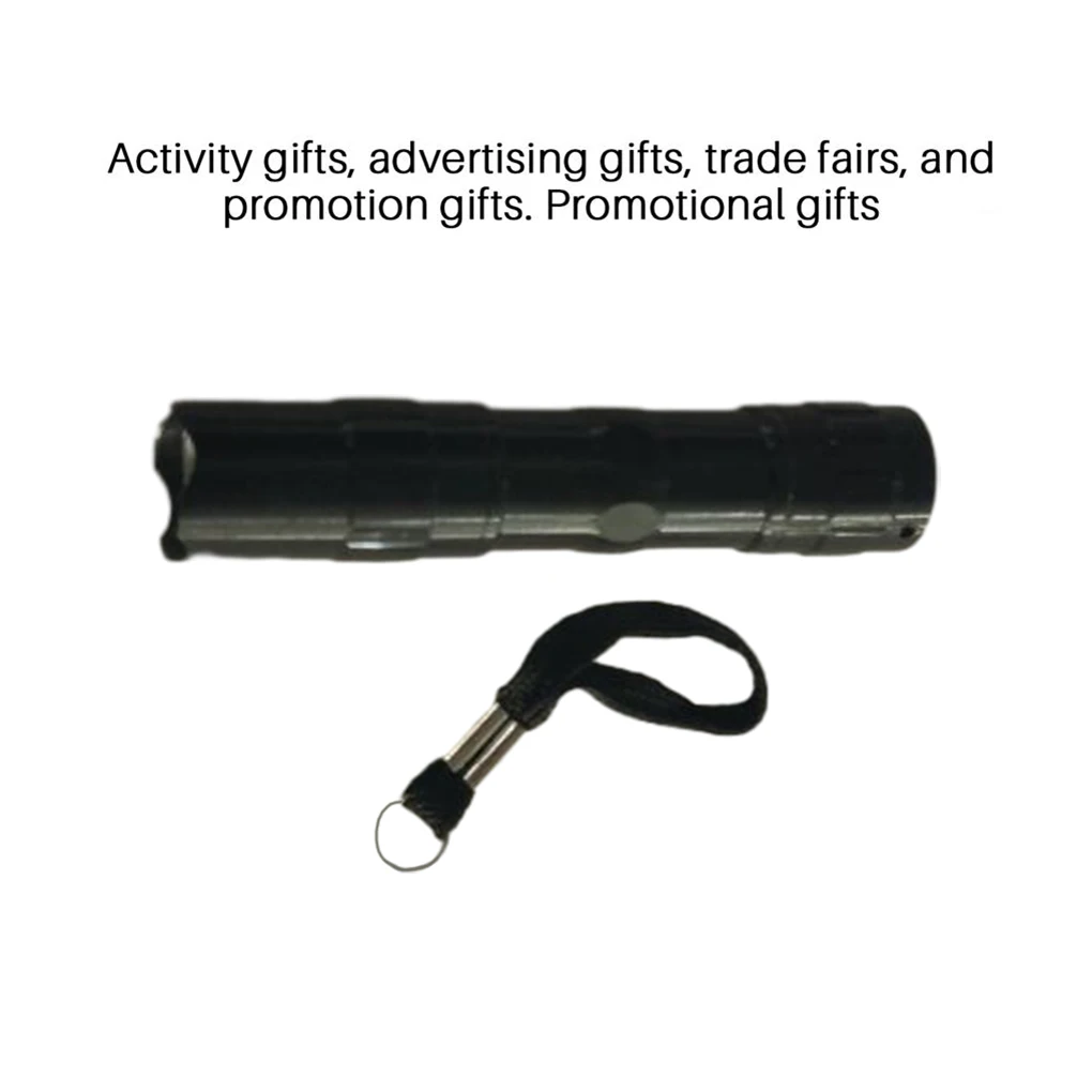 

LED Flashlight Aluminum Alloy Handheld Light Outdoor Waterproof Anti-slide Keychain Camping Fishing Torch Steady Beam