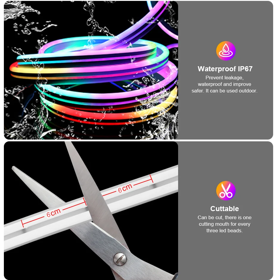 Рисунок 2 - Смарт-светодиодная неоновая лента