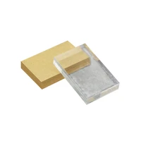lightweight transparent acrylic stamp block rectangular shape diy scrapbooking color process stamp block tools