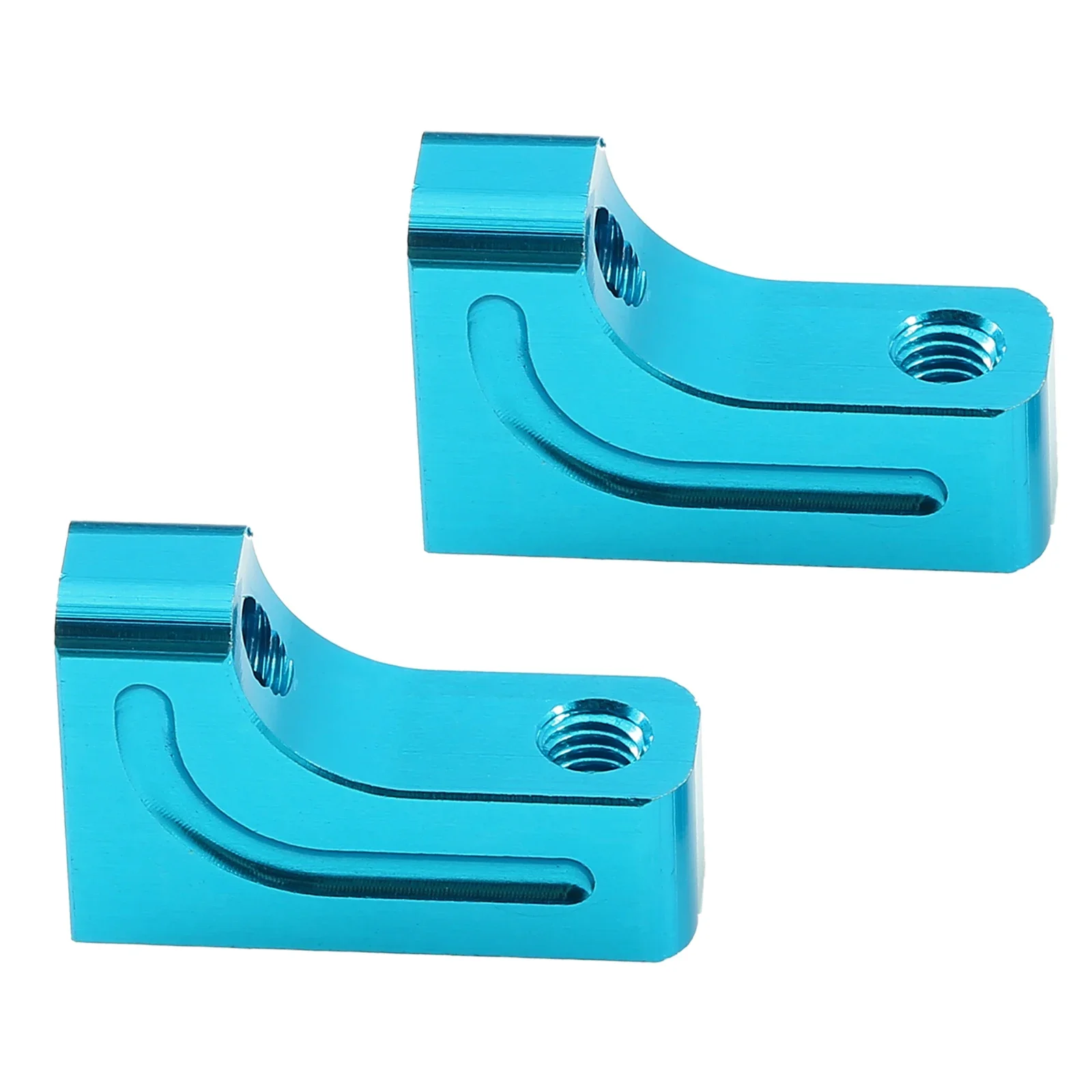 Металлическая подставка для сервопривода Tamiya TT02 XV01 TB03 синяя 2 шт