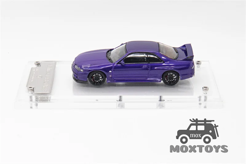Фокусное расстояние FH 1:64 Skyline R33 GT-R BCNR33 полностью карбоновая фиолетовая