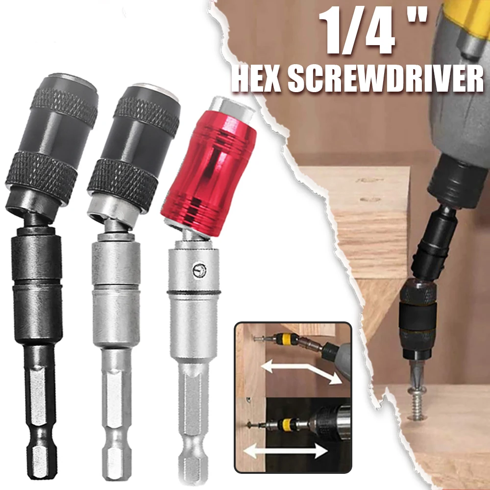 

1/4 "Hex Screwdriver Bit Drill Magnetic Bit Holder Extension Rod Hand Tools Quick Change Holder Drive Guide Bits for Screwdriver