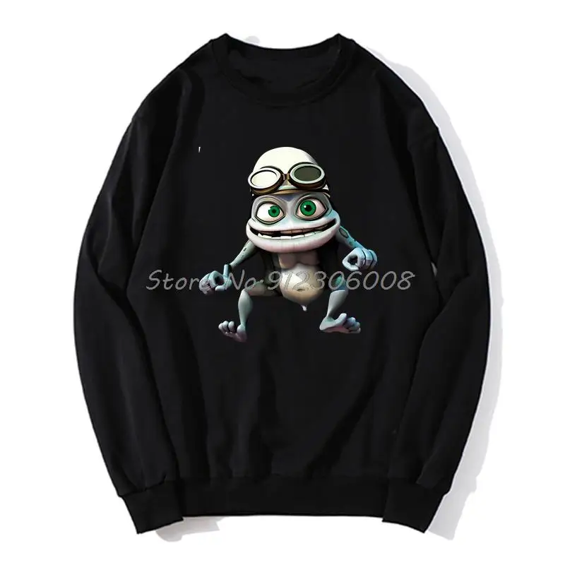 

Crazy Frog Hoodie Casual Men Unisex Sportswear Sweater Pullover Fleece Sweatshirt Hip Hop Harajuku Streetwear