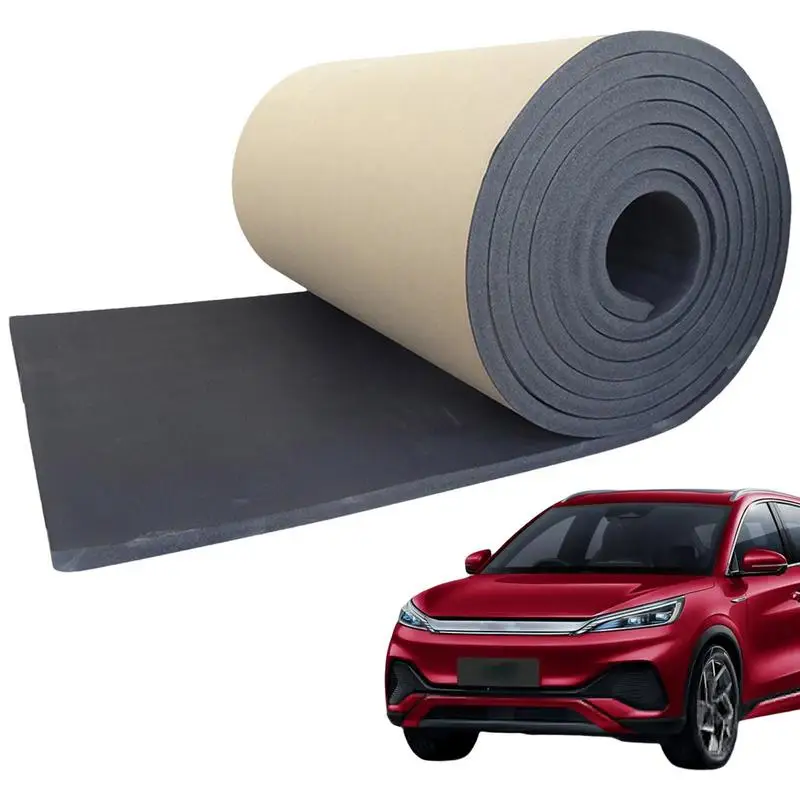 

Sound Deadening Car Engine Noise Control Fireproof Pad Heat Insulation Mat Sound Proofing Thermal Shield Mat For Auto Roof Hood