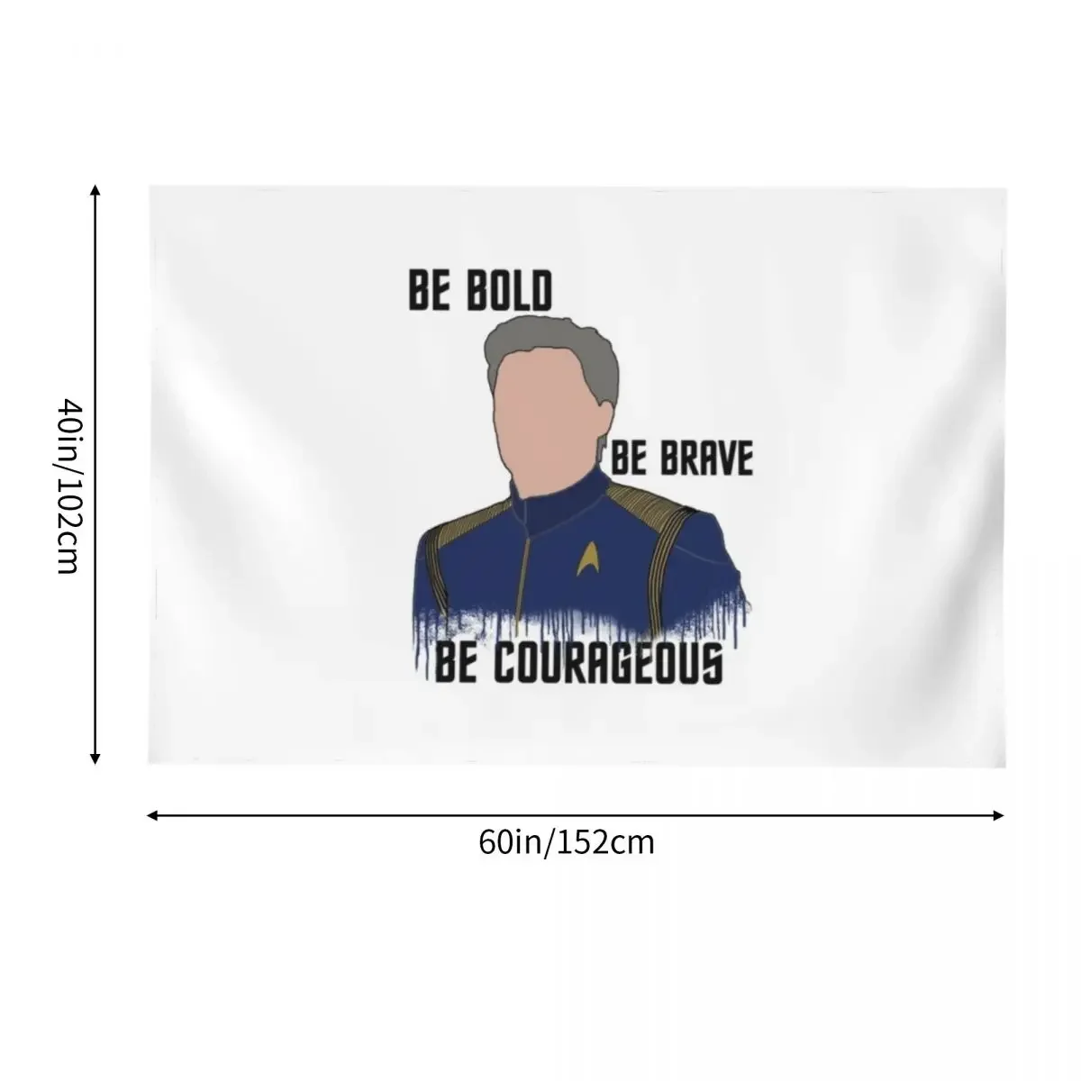 Будь жирным. храбрый. вероятным. Гобелен Грибные украшения для комнаты Дизайн