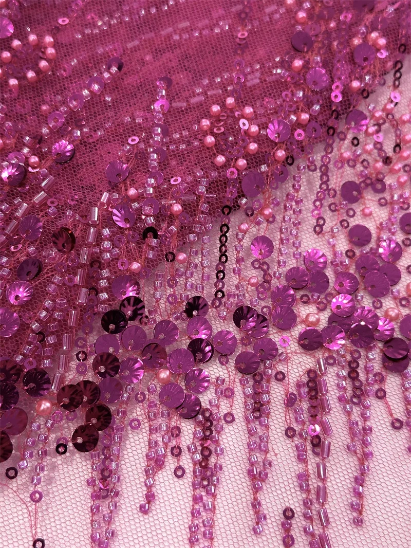 Французская сетчатая кружевная ткань с блестками высокое качество африканская