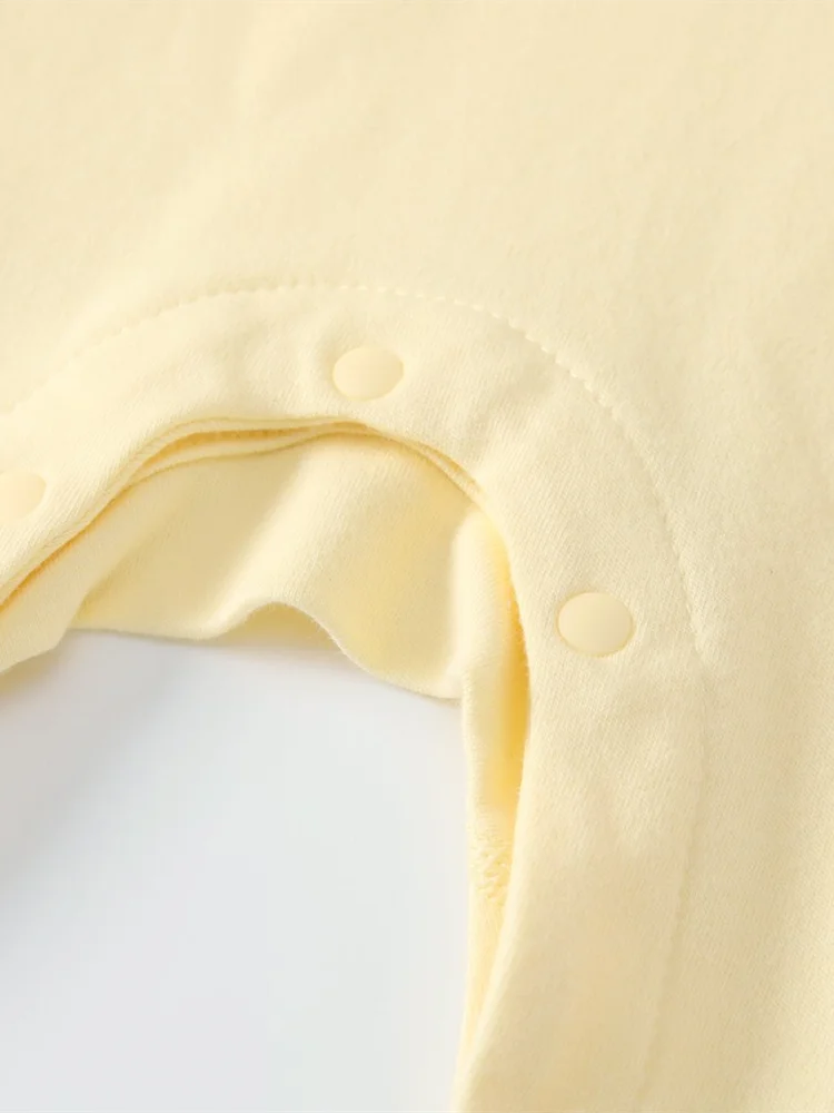 Комбинезон с милым медведем одежда для новорожденных хлопковый мягкий нагрудник