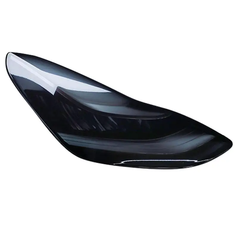 

ТПУ Дымчатая Черная передняя фара задняя фара противотуманная защитная пленка ForTesla пленка для модификации автомобиля устойчивая к царапинам наклейки