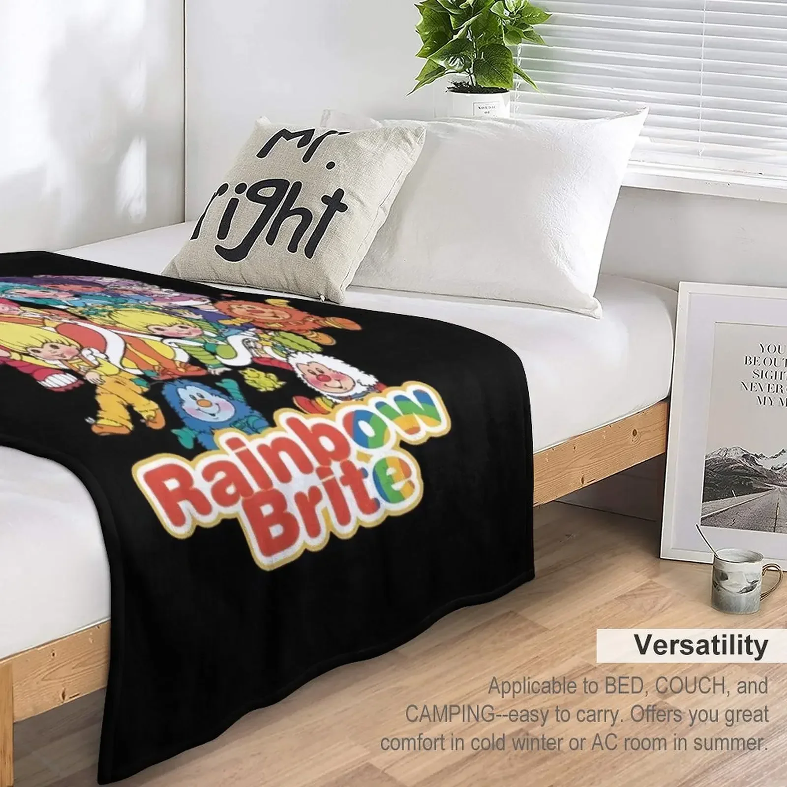 Покрывало Rain.bow Brite тепловое одеяло для дивана покрывала Манга