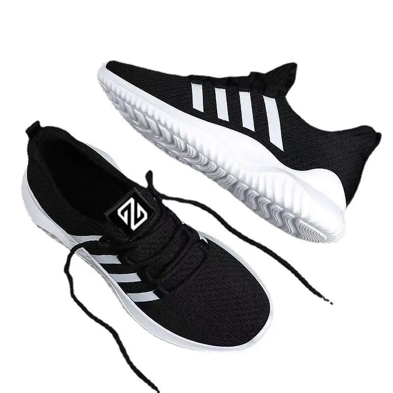 Hot Sale Light Running Shoes 44 Comfortable Casual Men's Sneaker Breathable Non-slip Wear-resistant Outdoor Walking Sport Shoes