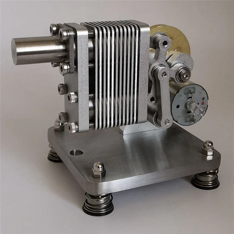 Цельнометаллическая Модель двигателя стремена мини-модель генератора физика