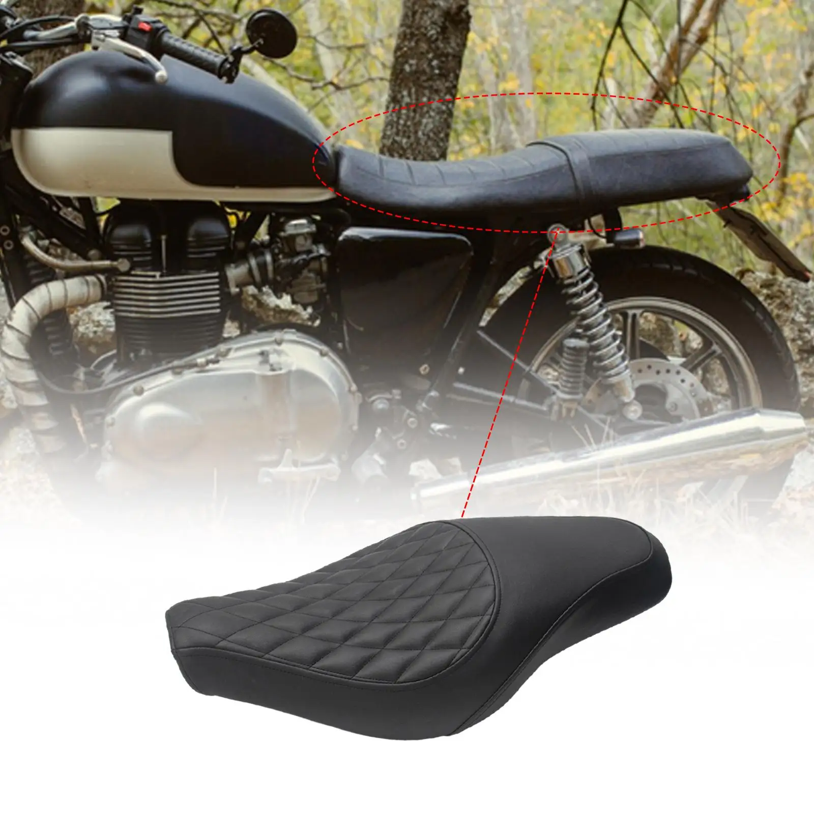 Двойная подушка сиденья мотоцикла запасные части для Honda Rebel Cmx 500 300