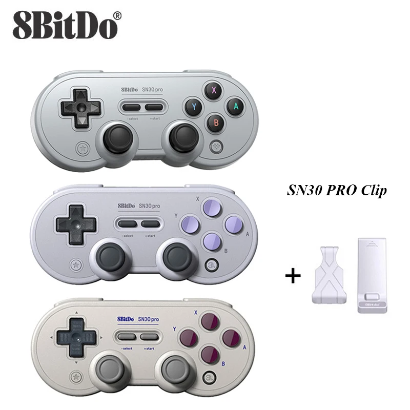 

8Bitdo SN30 Pro Gamepad for Nintendo Switch Android MacOS Steam Windows PC Wireless Bluetooth-compatibl Game Controller