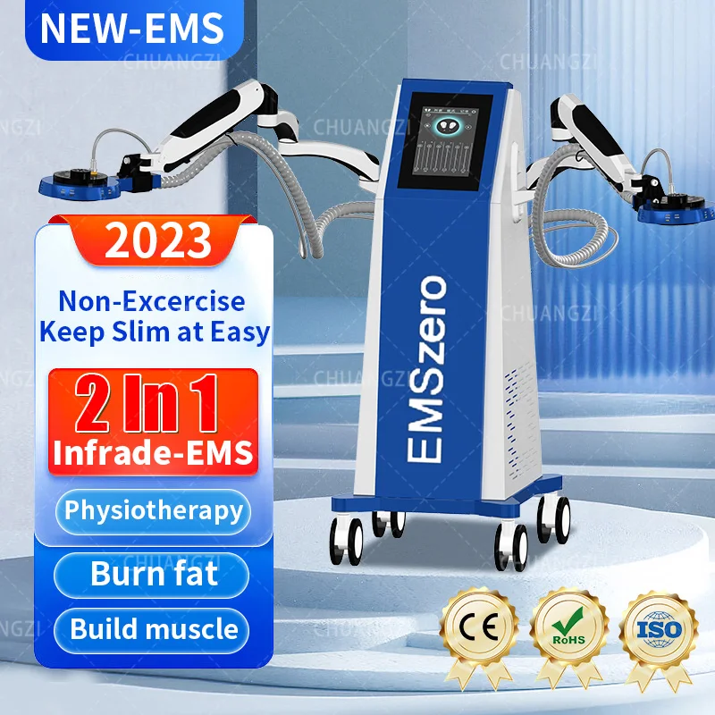 

EMSZERO EMS Massager Machine Weight Loss Stimulate Fat Muscle Slimming Sculpt Tesla Home Appliances Nova NEO RF CE DLS-EMSLIM