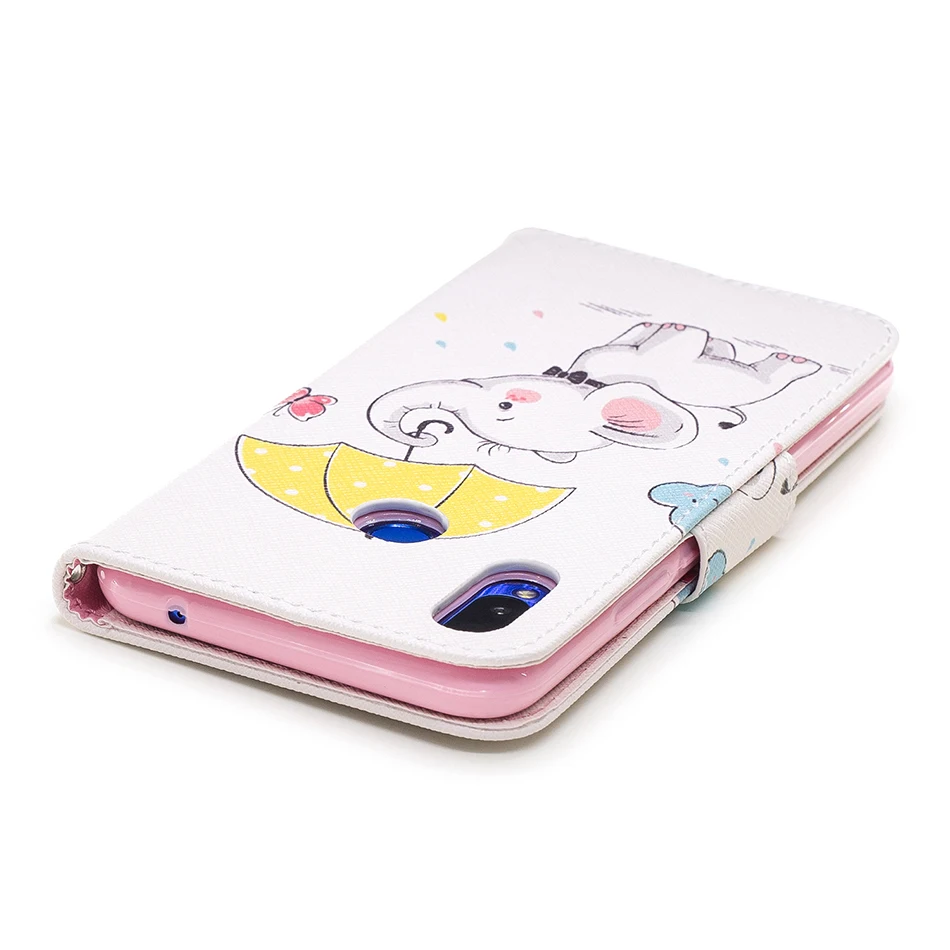 P Smart 2020 Panda Tree Leather Wallet Flip Case For Huawei Y5P Y6P P30 Pro P20 Lite 2019 P Smart Z P Smart+ Cover