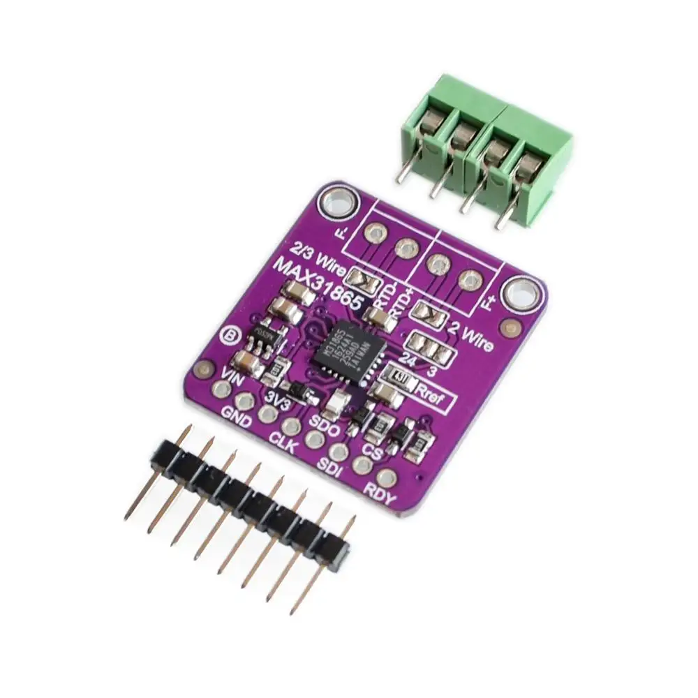 

31865 MAX31865 RTD platinum resistance temperature detector module PT100 to PT1000