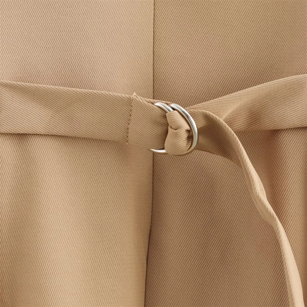 Женский однобортный Топ без рукавов с V-образным вырезом