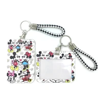 mickey mouse minnie neck strap lanyard for keys lanyard card id holder key chain for gifts jewelry decorations