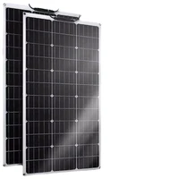 flexible solar panel kit complete 250w etfe panel solar generator kit energy charger for home camping car system power bank