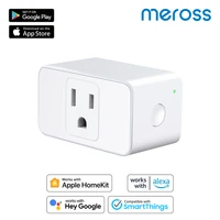 meross homekit smart plug mini wifi socket euusjpuk plug voice remote control support alexa google assistant smartthings