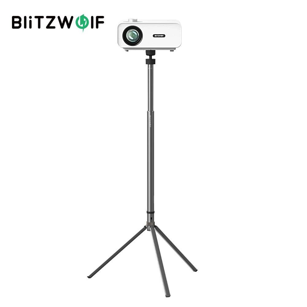 

BlitzWolf BW-VF3 Projector Stand Tripod Stable Portable 360° Adjustment Aluminum Alloy Weight Capacity 10KG For Projector Movie