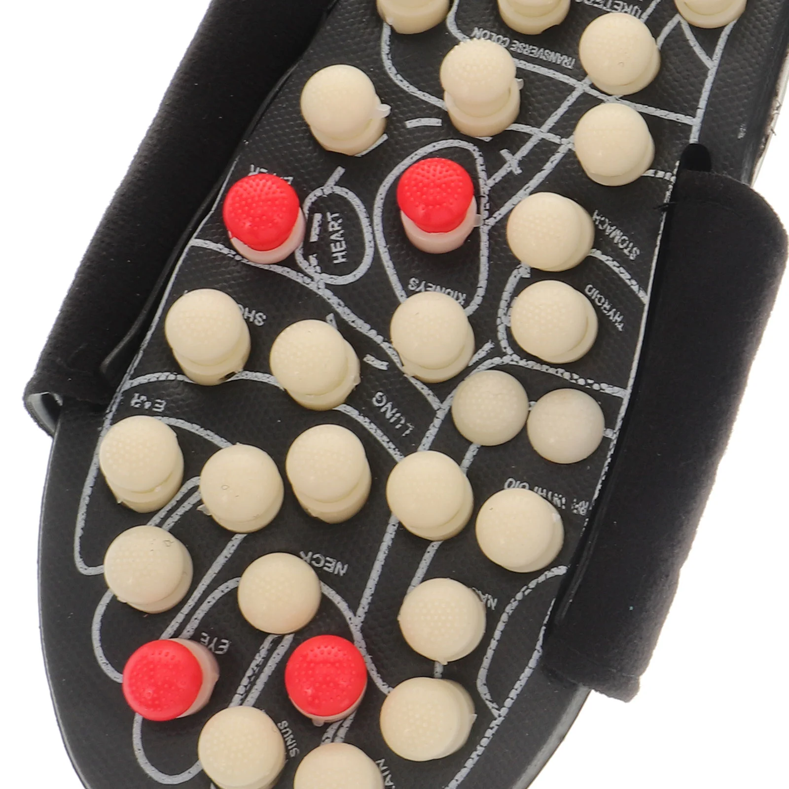 Удобные тапочки массажные сандалии для акупунктурных точек массажеры унисекс