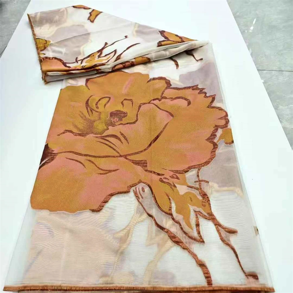 Органза парча дамасская ткань ulifelace