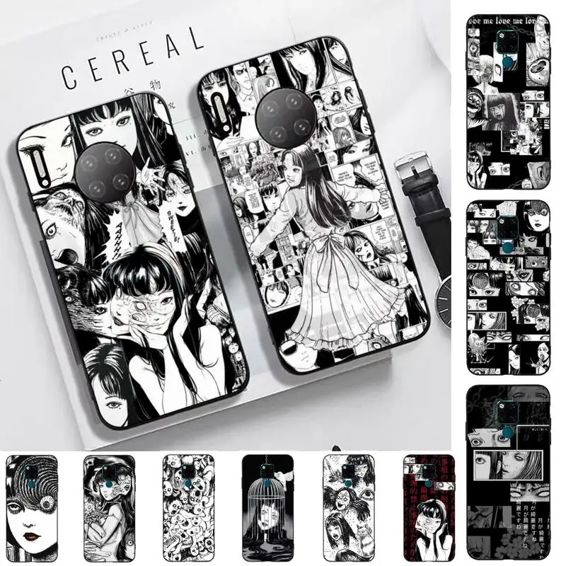 

Junji Ito Terror Horror Anime Phone Case for Huawei Mate 20 10 9 40 30 lite pro X Nova 2 3i 7se