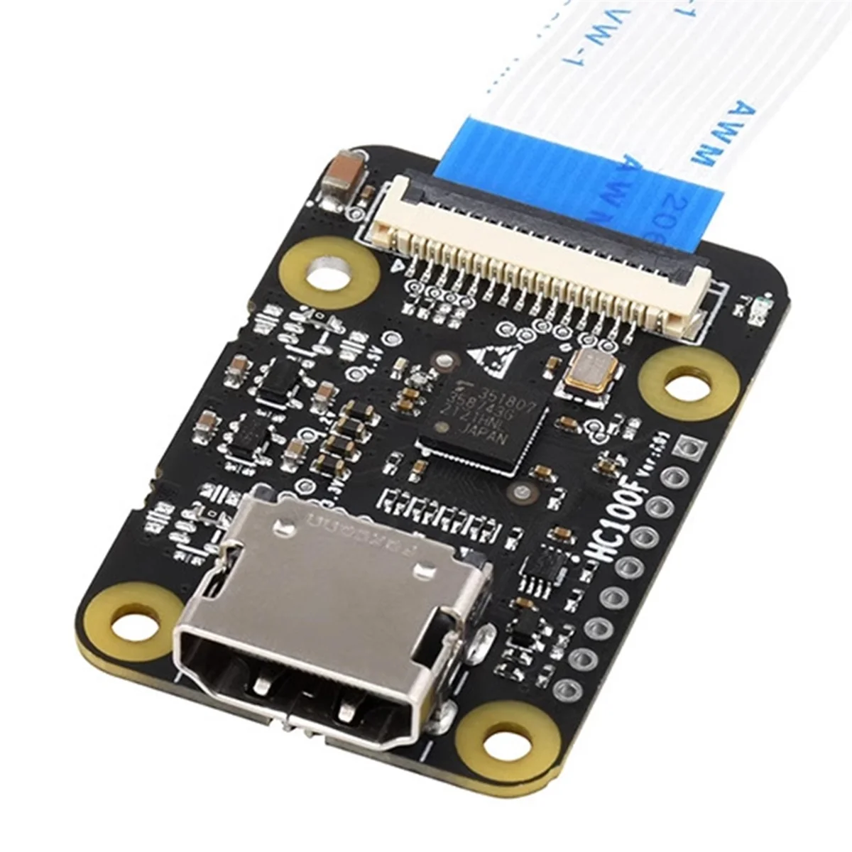 Плата адаптера HD-CSI для Raspberry Pi 5 4B 3B и других серий 1080p 30 кадров в секунду