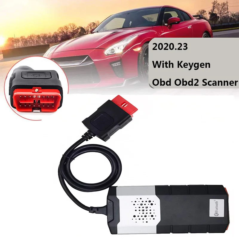 Новинка 2020 23 года сканер Obd2 с Keygen Obd 3 в 1 для delicht USB Bluetooth инструмент ремонта