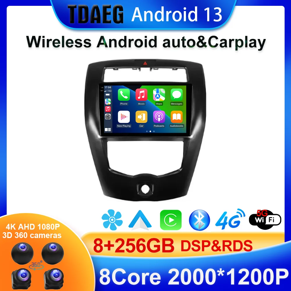 

2K 8+256G For Nissan Livina 2 2013 - 2020 Car Radio Multimedia Video Player Navigation GPS Android 13 No 2din 2 din dvd