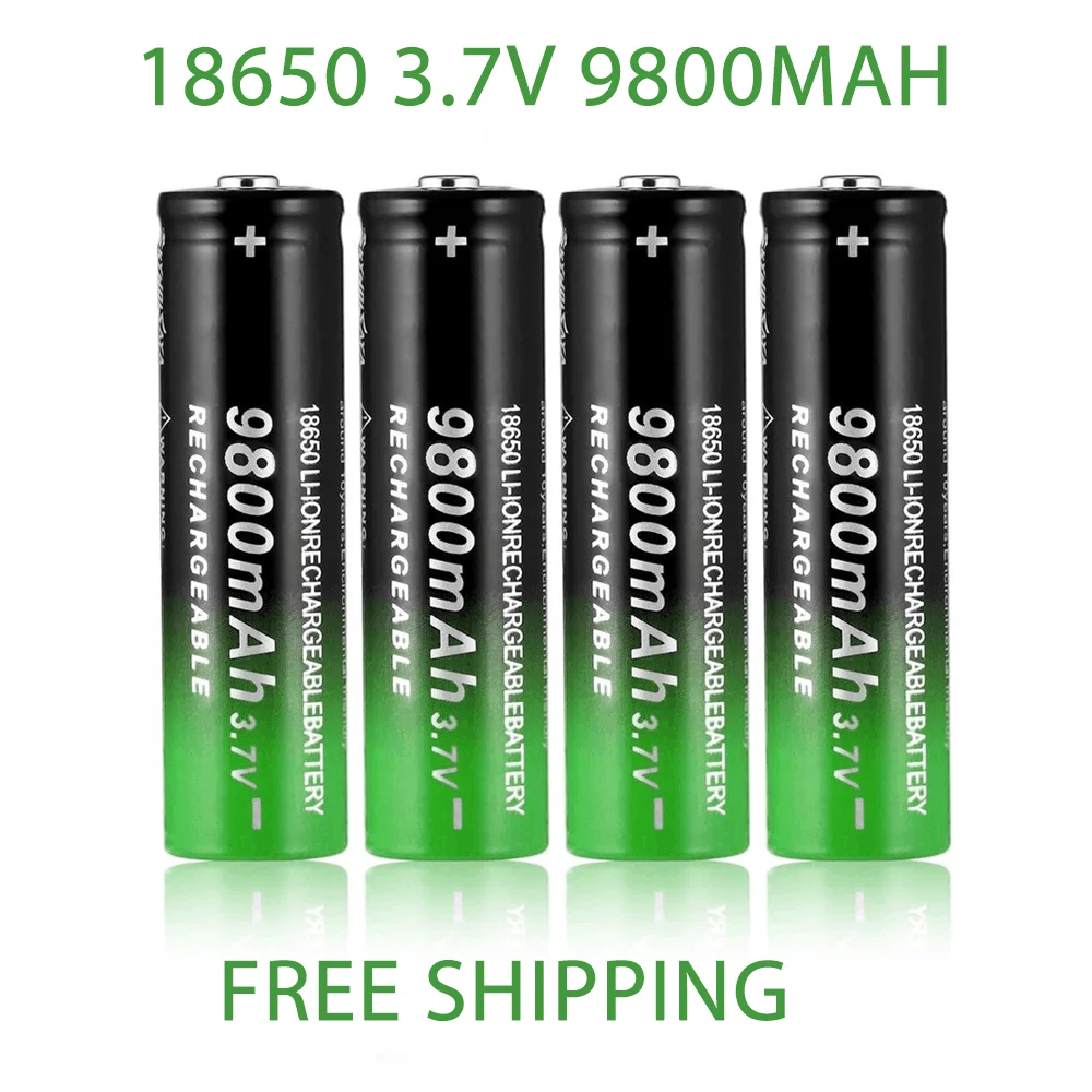 

3.7V Rechargeable Battery For Flashlight Torch headlamp Li-ion Rechargeable Battery drop shipping