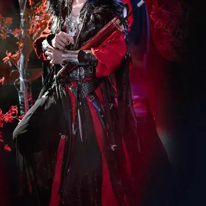 Китайский сериал TGCF Tian Guan Ci Fu Xie Lian Hua Cheng Косплей Костюм Cos Платье Hanfu Полный