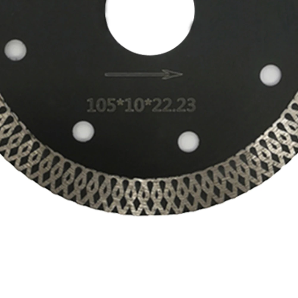 

Durable Cutting Tile Ceramic Brick Diamond Saw Blade 10mm Thin Edge 22/23mm Inner Diameter Change Diameter Ring