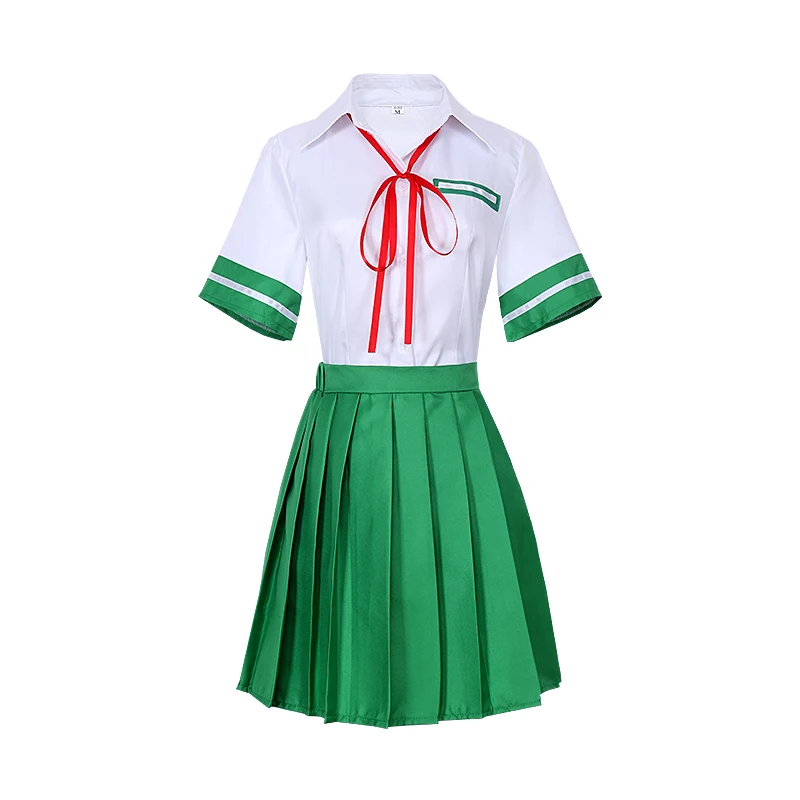 Костюм для косплея аниме персонажа ивато костюм джузум No Tojimari зеленого цвета